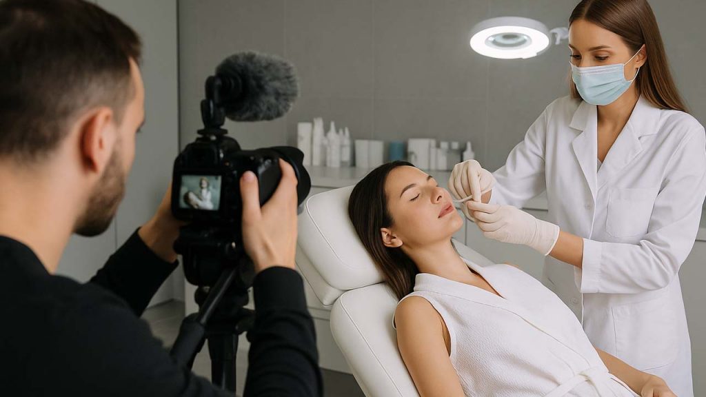 Grabaciones profesionales en video para clínicas estéticas