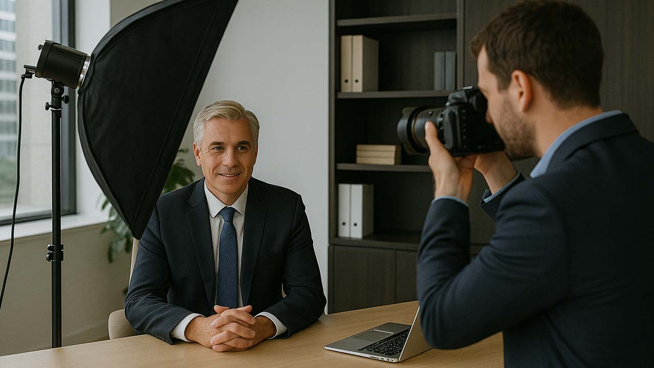 Sesiones de fotos corporativas para ejecutivos en madrid
