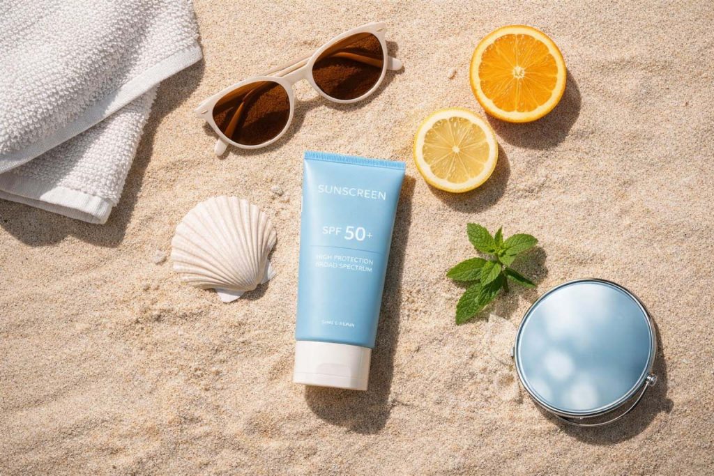 Fotografía de producto y bodegón creativo en Madrid para marcas de belleza y bienestar