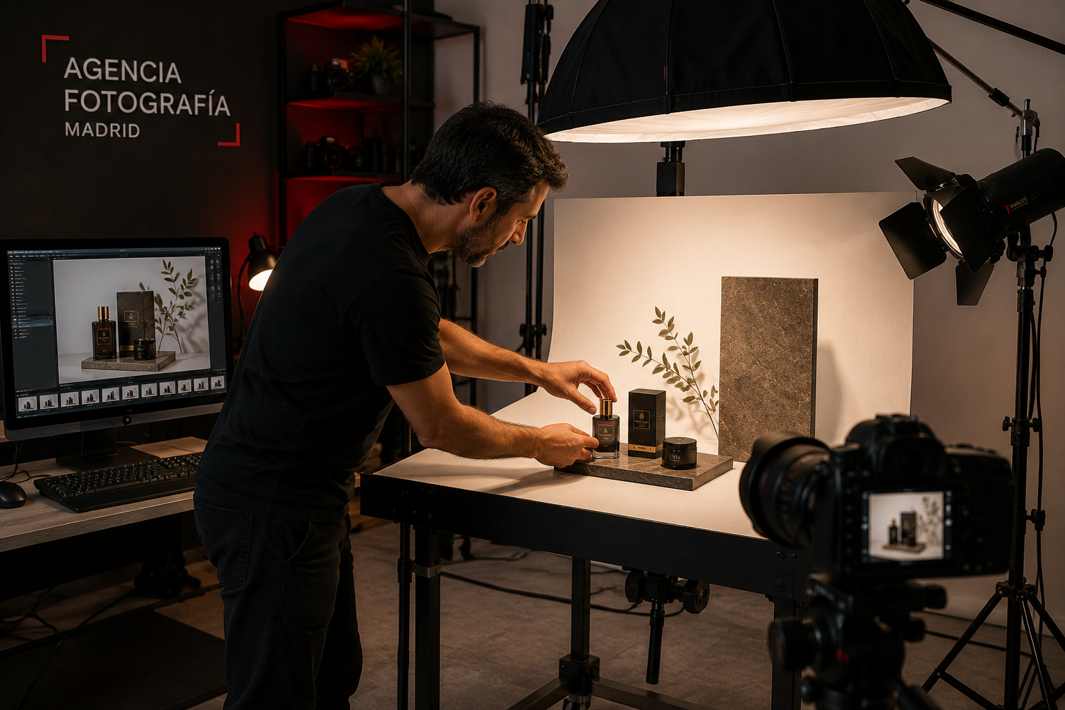 Fotografía profesional de bodegones para ecommerce en Madrid