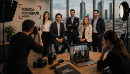 Fotógrafo corporativo en Madrid: imágenes profesionales para empresas, equipos y directivos